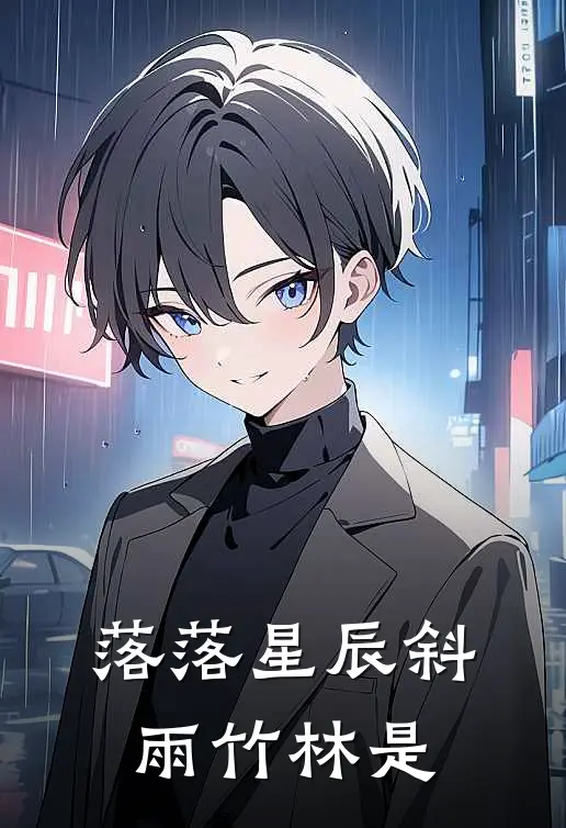 落落星辰斜雨竹林是